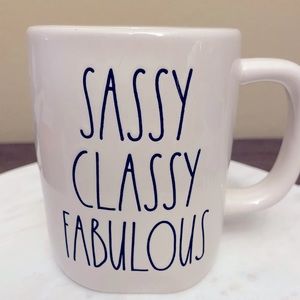 Rae Dunn Sassy Classy Fabulous Mug 💁🏻‍♀️